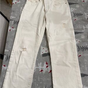 Levi's Off-White Jeans